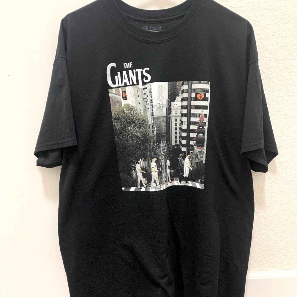 Sf giants t shirt Beatles “abbey road” SE size XL